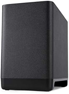 Polk React 7" Wireless Subwoofer - Designed to Add Deep, Impactful Bass to Polk React Soundbar, Bass Adjust EQ, Amazon Alexa Compatible