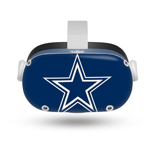 Peau Vinyle Dallas Cowboys Meta Quest 2 Head Case Designs