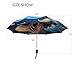 KAAVIYO Cute Artwork Moon Sloth Umbrella Windproof Automatic Foldable Umbrells Auto Open Close for Men Women Kids