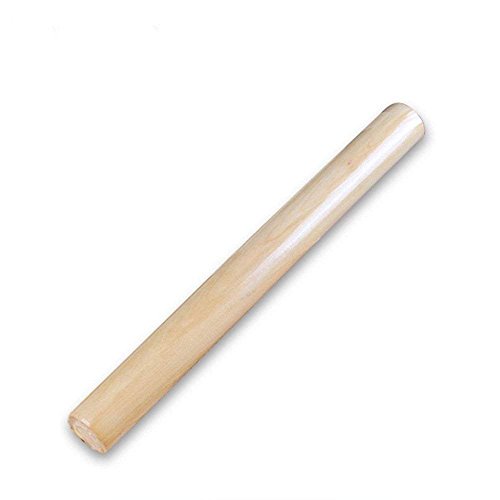 Ogquaton Rouleau à pâtisserie en bois de hêtre de bâton non bâton Craft Sugar Rolling Pin Dumpling Skin Maker Rouleau à pâte Pin Kitchen Tool pour la cuisson