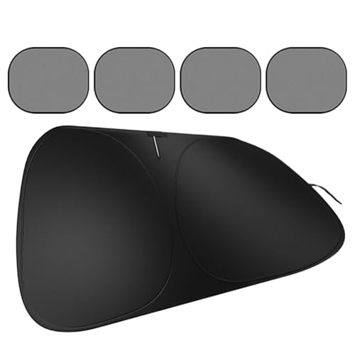 Le Pare-Brise de Voiture, de Soleil pour Le Pare-Brise de Voiture | Couvoirs de fenêtre de Voiture Pliable isolés | Visors de Protection de Protection UV Portable légers Visors de Protection automobi