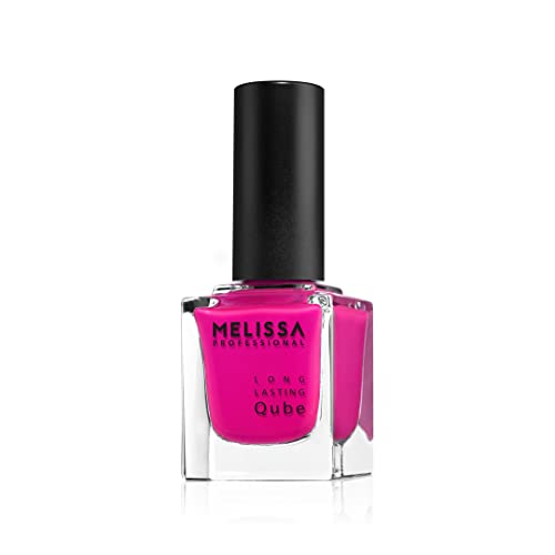 Melissa Smalto Unghie Lunga Durata Long Lasting Qube FLUO 10 Ml (N. 081 Fucsia Fluo)