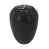 Diseño elegante: con un elegante color negro y dimensiones de 40 mm (ancho) x 58 mm (alto), este pomo añade un toque elegante al interior de tu coche.