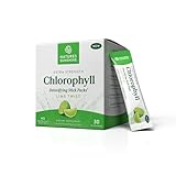 Nature's Sunshine Chlorophyll Stick Packs: Supercharge Your Detox and Boost Gut Health in Convenient, Delicious Stick Packs (Lime Twist)