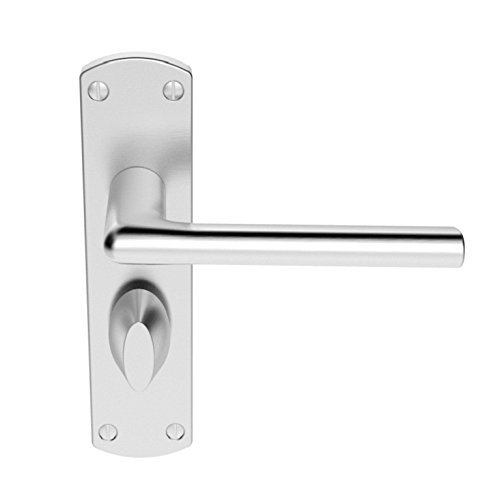 Carlisle Brass Silver Serozzetta Uno Lever On Backplate - Bathroom 57Mm C/C