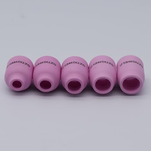 Image of 10pcs TIG Alumina Nozzle 53N58~53N61S Fit SR WP 9 20 25 TIG Welding Torch | TIG Alumina Nozzles Shield Cup 53N58 53N59 53N60 53N61 53N61S #4 #5 #6 #7 #8 Fit DB PTA SR WP 9 20 25 TIG Welding Torch 10PCS