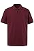 Produktbild JP 1880 Herren, Poloshirt , Halbarm, Unifarben, Farbe: Aubergine, Gr. L