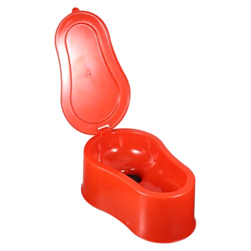 SHERCHPRY Construction Urinal Portable Toilet Thickened Squatting Pot for Workers for Camping Outdoor Use and Construction Sites Random Base Color Easy to Use