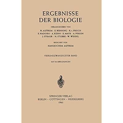 Ergebnisse Der Biologie: 24