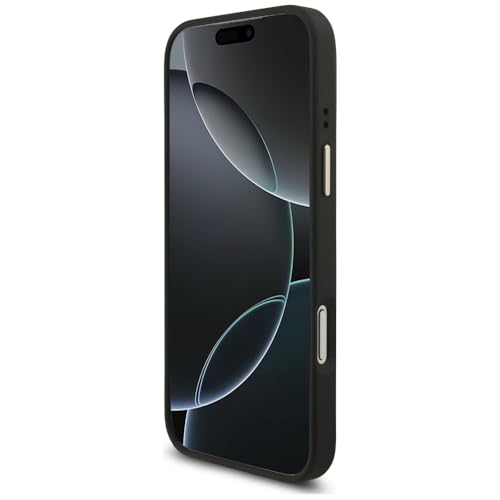 Coque iPhone 17 Pro Max Guess Triangle MagSafe CG Mobile Noire et Or - 5
