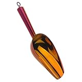 Stainless Steel Kitchen Scoops Corrosions Resistant Scooper Wotj Comfortable Handle for Ice Chip and Dry Ingredients Thickened Ice Shovel with Ergonomic Handle