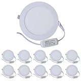 HMINLED 6 Inch 12Watt Ultra-Thin Round LED...