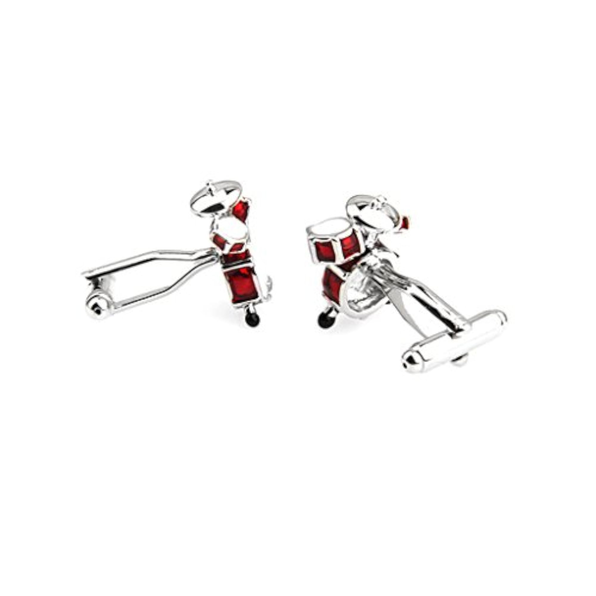 Music Drum Shape Cufflinks, Gift for Him