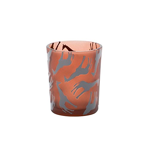 YANKEE CANDLE Porta Votivo Giraffe Maroon Profumazione Ambiente