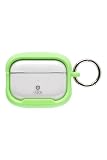 iFace Reflection AirPods Pro ケース 第2世代/第1世代 専用 ポリカーボネート クリアケース (ライムグリーン)
