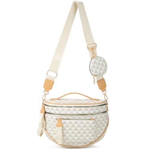 Image of Crossbody Purse for Women Small Crossbody Bags Trendy Vegan Leather with Adjustable Shoulder Straps Gift for Mother Wife Mom