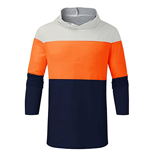 T-Shirt con Cappuccio da Uomo Autunno Magliette