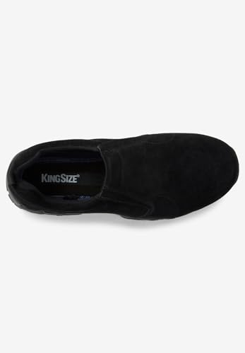 KingSize Men's Wide Width Suede Slip-On Shoes4