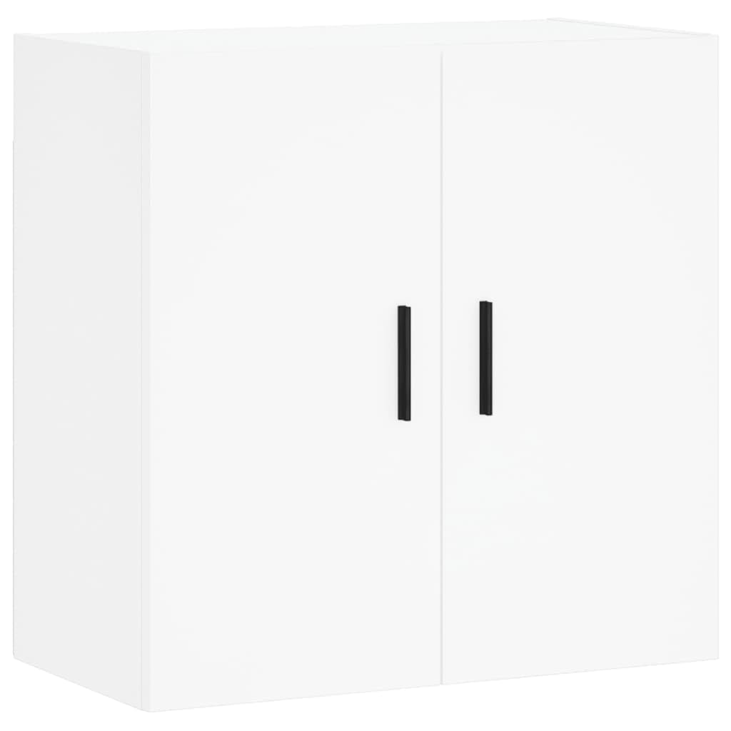 Armoire de salle de bain blanche en bois pour résoudre le manque de rangement