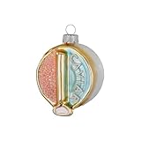 PRODUKT: Weihnachtsbaum Anhänger - Dose Fischkaviar / MATERIAL: Glas / GRÖSSE (LxBxH): ca. 6 x 3 x 7 cm / INHALT: 1 Christbaumfigur / FARBE: rosa - hellblau - gold - weiß