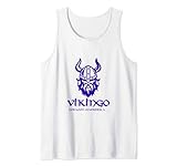Vikingo Corazón Madridista Madrid Fútbol Camiseta sin Mangas