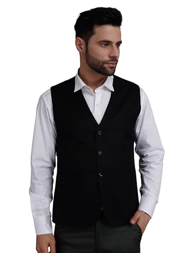 Image of APKR Men's Solid Waistcoat