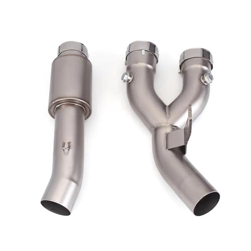 Tube intermédiaire échappement 51mm inox moto Yamaha YZF R1 R1M 2015-2025