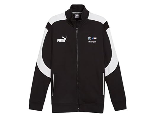PUMA Herren BMW M Motorsport MT7+ Jacke, Puma Black PUMA Herren BMW M Motorsport MT7+ Jacke, Puma Black