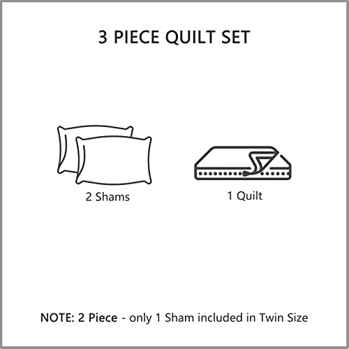 Chixin Plaid Quilt Queen Size - Classic Tartan Plaid Pattern - Lightweight Bedspread Coverlet Set, Country Patchwork Bedding Cover For All Season, 3 Piece, Beige #TOP5