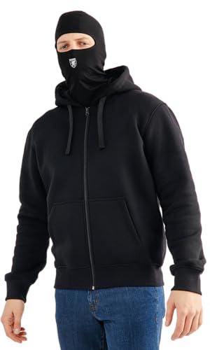 PGWEAR Sudadera con capucha Factor para abrigarse del viento en la grada de futbol