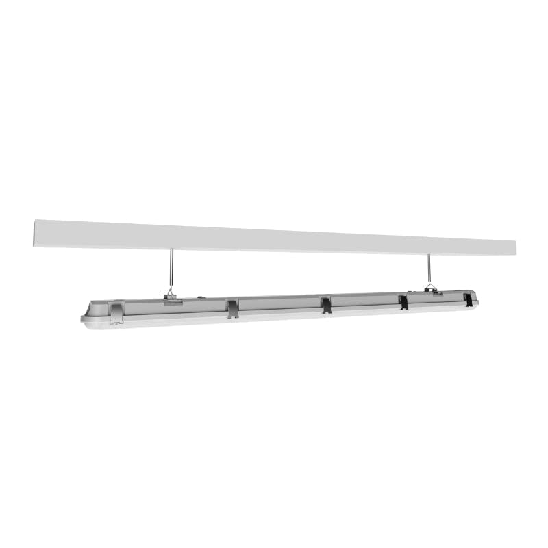 SILAMP Réglette LED 120cm Étanche IP65 CCT - Puissance Ajustable 22/28/34/40W - 3000K/4000K/6500K