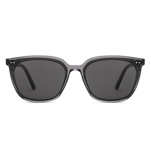 Image of VINCENT CHASE EYEWEAR 100% UV Protected | Branded and Stylish Sunglasses | Round Full Rim Square | Season Essentials | For Men & Women | Large | VCS000548