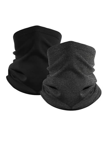 TWQTWQ 2 Pack Winter Neck Gaiter Warmer Face Mask for
