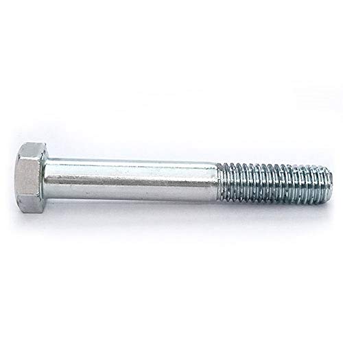 Vis à tête hexagonale filetée 1/2"-13 boulon acier zingué 7,6 cm grade A