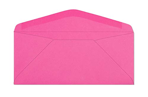 Endoc #9 Multi Color Envelopes - Bright Colors - 24Lb Paper Colored Envelopes Letter Size For Offices, Holiday, Invoices, Mailings - 3 7/8 X 8 7/8 Inches - 50 Pack #TOP2