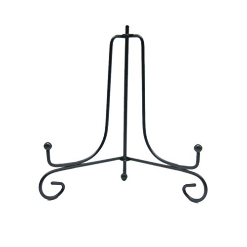 Suporte para pratos de mesa VORCOOL com placa de ferro forjada para decoração de artesanato para cas