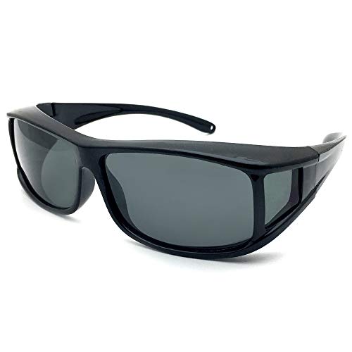 [DESIGN EYEWEAR] ���K�l�Ή� PORALIZED OVER GLASS�i���K�l�Ή��Ό��I�[�o�[�O���X�jBLACK × �Ό�BLACK