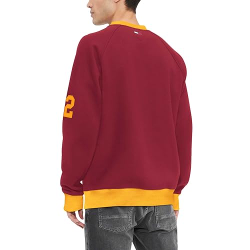 Tommy Hilfiger Men's NFL Reese Raglan Tri-Blend Pullover Sweatshirt2