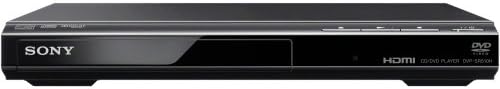 Sony DVPSR510H DVD Player, with HDMI port (Upscaling) & Amazon Basics High-Speed HDMI Cable, 3 Feet, 2-Pack
