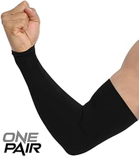 UV Sun Protection Arm Sleeves - Cooling Compression Sleeves for Men & Women