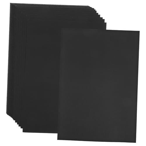 Papier cartonné épais noir EXCEART 50 pièces pour scrapbooking et affiches
