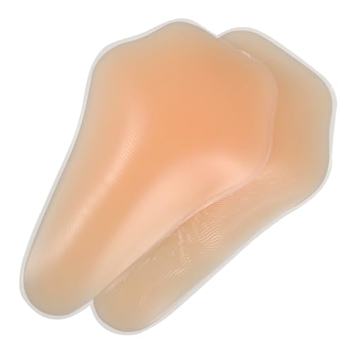 SUPVOX 1Pair Silicone Knee Pads for Ice Skating Adhesive Protective Barrier for Outdoor Sports Lightweight Quick Drying Design Secure Fit for Snowboarding and Roller Skating Skin