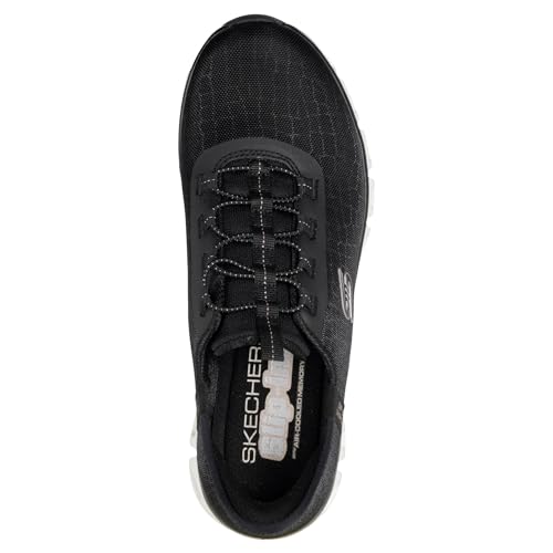 Skechers Femme Glide Step Prism Baskets Mesh Gold Trim - vue 5