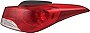 Gold Shrine For Hyundai Elantra Sedan Outer Tail Light 2011 2012 2013 Passenger Right Side Taillamp Assembly Replacement
