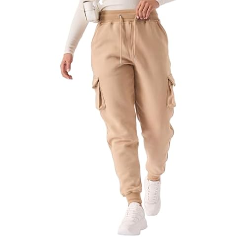 JMOJO High Waisted Cargo Trousers for Women Cover
