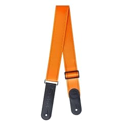 Slowhand Guitar Strap – Extended Leather Ends, Soft & Adjustable | Universal Fit - Les Beatles, Paul McCartney, John Lennon, RIngo Starr, George Harrison