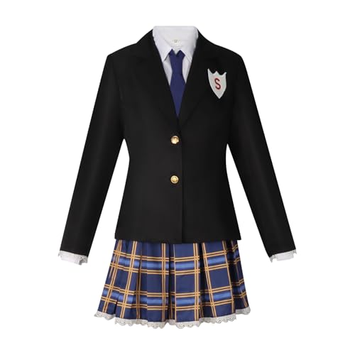 Disfraz Cosplay Colegio Anarquía Anime para Niñas miniatura 3