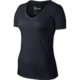 Nike Women's Dri-FIT Cotton V-Neck Short Sleeve Tee 2.0