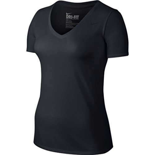 Nike New Women's Dri-FIT Cotton V-Neck Short Sleeve Tee 2.0