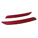 Price comparison product image ACAMPTAR Car Red Rear Bumper Light Reflector Tail Lamp Warning Light Reflector Fog Lamp For- 3 Series F30 F31 F35 2012-2014